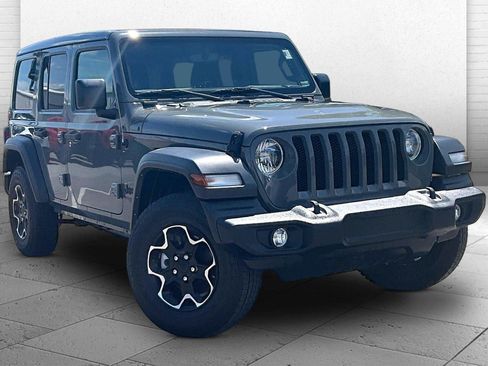 Used 2021 Jeep Wrangler Unlimited Sport w/ Sun And Sound Package AWD/4WD image 1