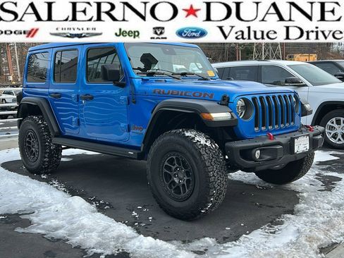 Certified 2022 Jeep Wrangler Unlimited Rubicon w/ Xtreme Recon 35" Tire Package image 1