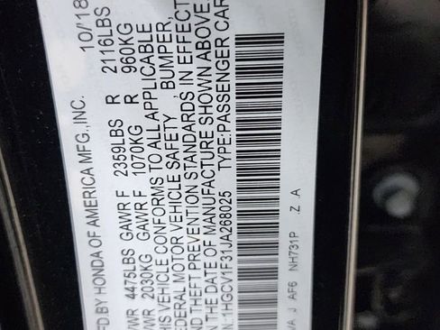 Used 2018 Honda Accord Sport image 37