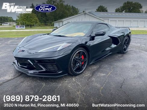 Used 2021 Chevrolet Corvette Stingray Premium Conv w/ Z51 Performance Package RWD image 1