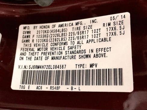 Used 2014 Honda CR-V EX-L image 36