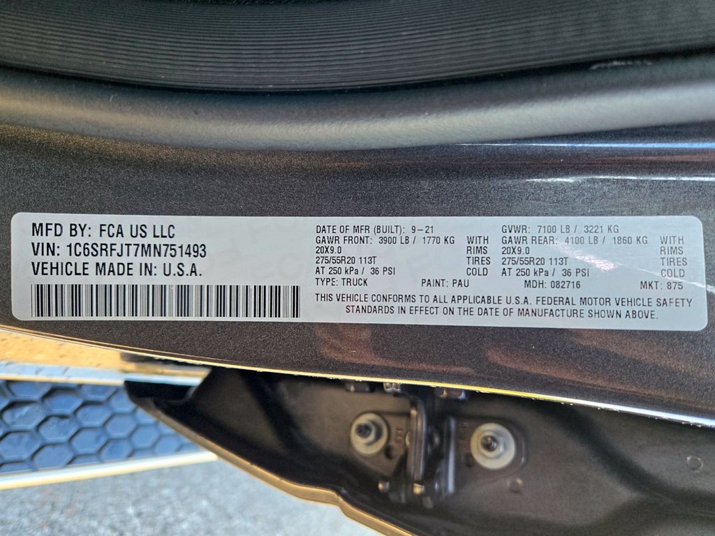 Used 2021 RAM 1500 Laramie AWD/4WD image 33