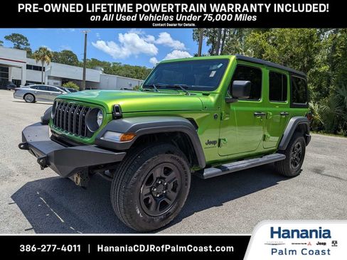 Used 2025 Jeep Wrangler Unlimited Sport AWD/4WD image 7