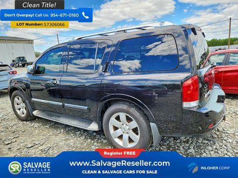 Used 2011 Nissan Armada SL w/ DVD FES Pkg AWD/4WD image 3