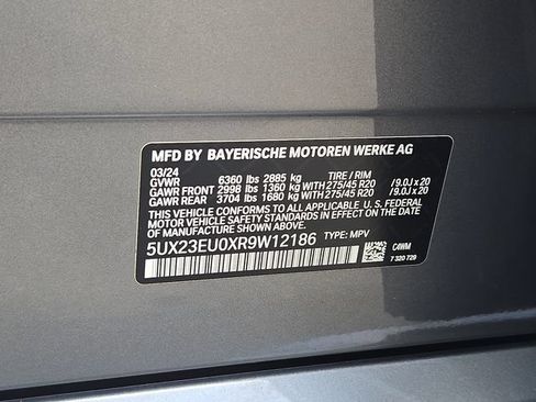 Used 2024 BMW X5 xDrive40i w/ M Sport Package AWD/4WD image 26