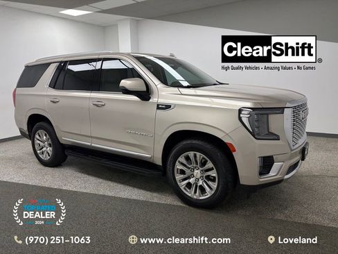 Used 2021 GMC Yukon Denali w/ Advanced Technology Package AWD/4WD image 1