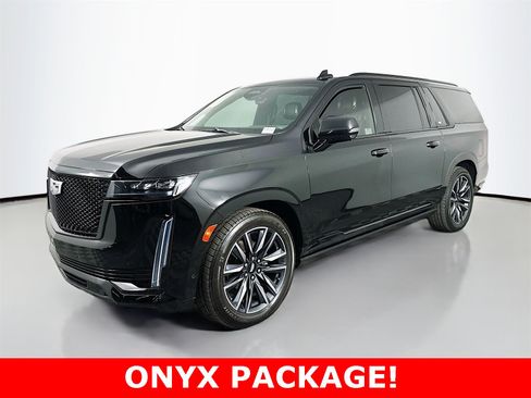 Used 2021 Cadillac Escalade ESV Sport Platinum w/ LPO, ONYX Package image 3