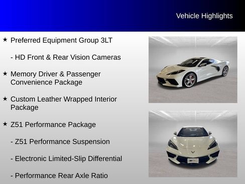 Used 2020 Chevrolet Corvette Stingray Premium Cpe w/ 3LT Preferred Equipment Group RWD image 20