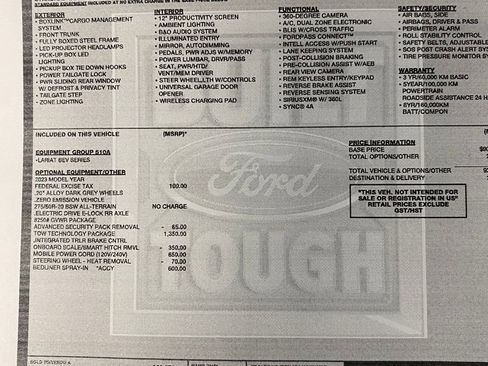 Used 2023 Ford F150 Lightning Lariat image 40