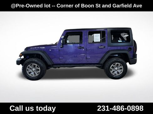 Used 2017 Jeep Wrangler Unlimited Rubicon w/ Connectivity Group AWD/4WD image 2