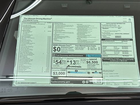 New 2026 BMW M5 Touring AWD/4WD image 30