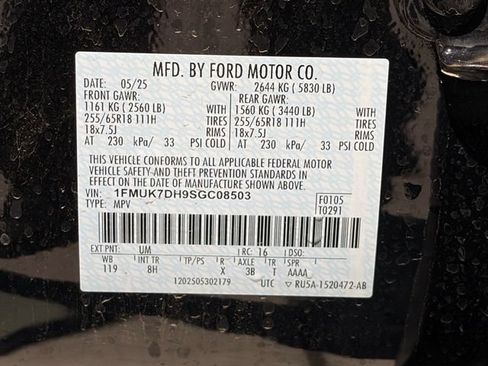 Used 2025 Ford Explorer Active RWD image 26