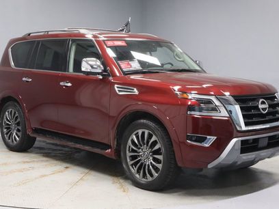 Used 2023 Nissan Armada Platinum w/ Captain's Chairs Package