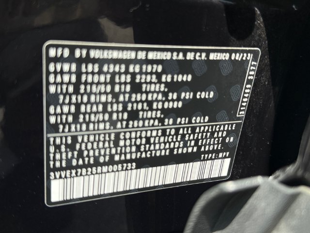 Certified 2024 Volkswagen Taos SE w/ Panoramic Sunroof Package FWD image 25