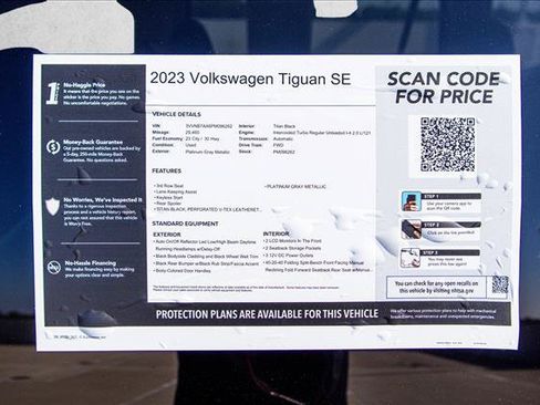 Used 2023 Volkswagen Tiguan SE w/ Panoramic Sunroof Package FWD image 29