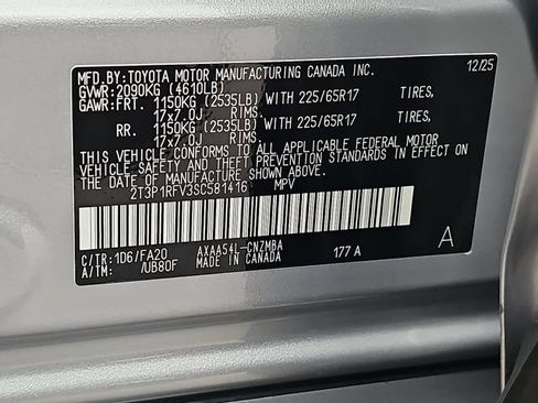 Used 2025 Toyota RAV4 XLE w/ Convenience Package AWD/4WD image 31