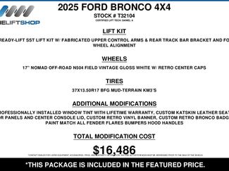 Used 2025 Ford Bronco Heritage Edition video 2