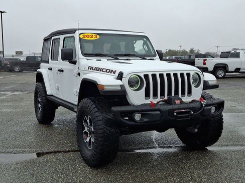 Used 2023 Jeep Wrangler Unlimited Rubicon w/ Steel Bumper Group image 2