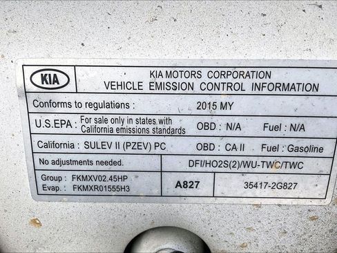 Used 2015 Kia Optima EX w/ EX Premium Package FWD image 36