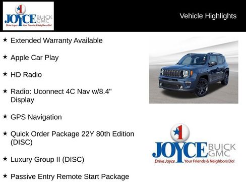 Used 2021 Jeep Renegade Latitude w/ Luxury Group II AWD/4WD image 24