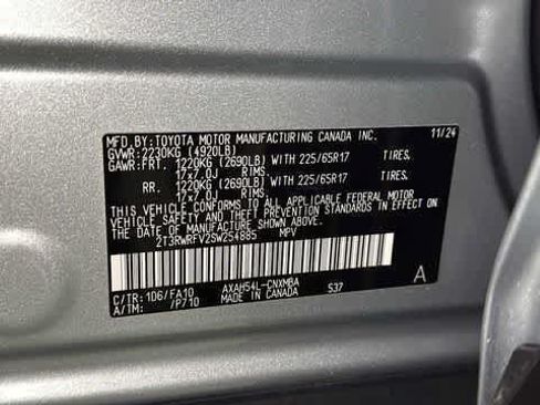 Used 2025 Toyota RAV4 XLE w/ Convenience Package AWD/4WD image 12