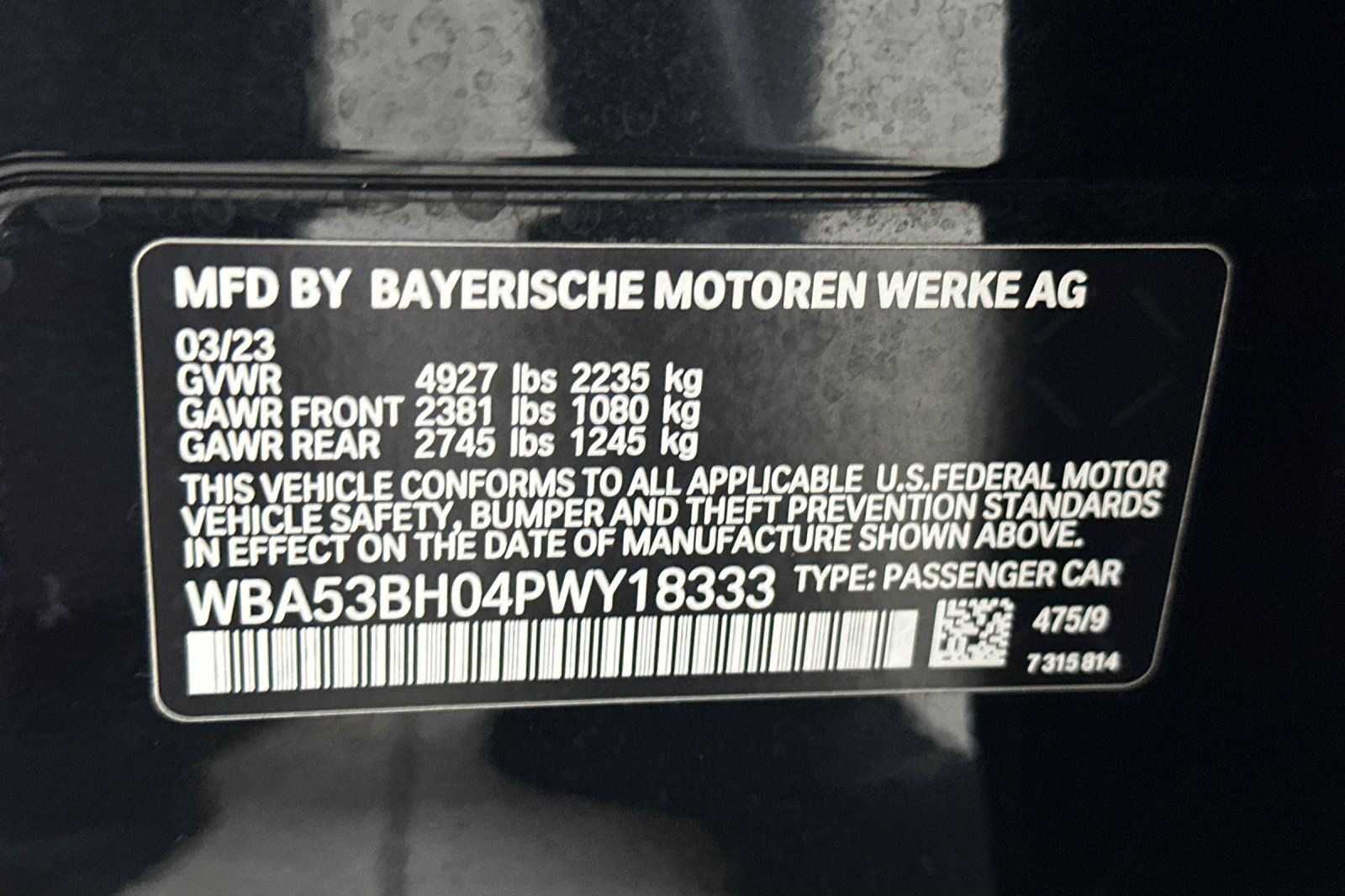 Certified 2023 BMW 530i w/ Convenience Package RWD image 28