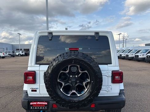 Used 2022 Jeep Wrangler Unlimited Rubicon 4xe w/ Steel Bumper Group image 3