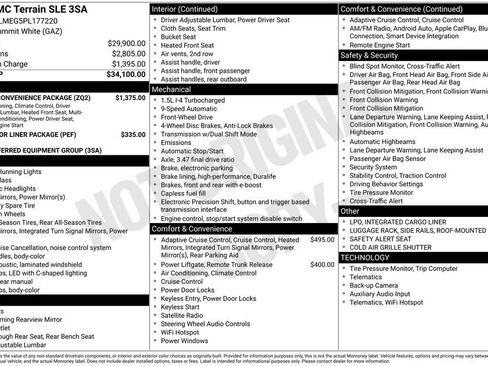 Used 2023 GMC Terrain SLE w/ Driver Convenience Package FWD image 12