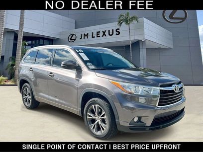 Used 2016 Toyota Highlander XLE