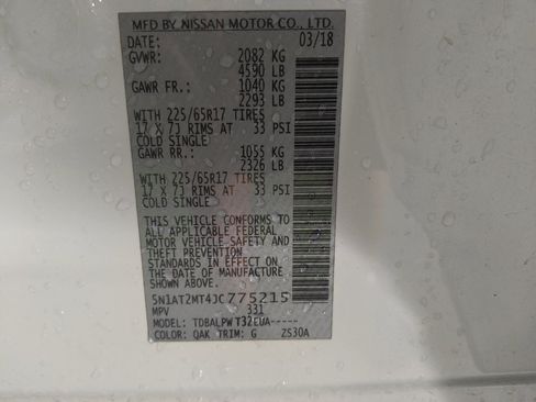 Used 2018 Nissan Rogue S FWD image 33