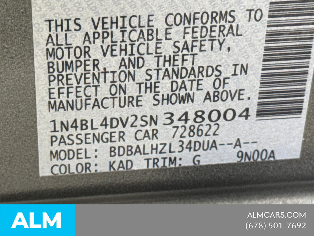 Used 2025 Nissan Altima 2.5 SV FWD image 34