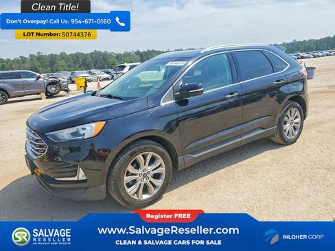 Used 2019 Ford Edge Titanium FWD image 1
