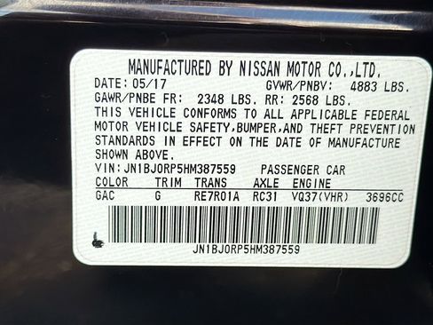 Used 2017 INFINITI QX50 Base w/ Deluxe Touring Package image 44