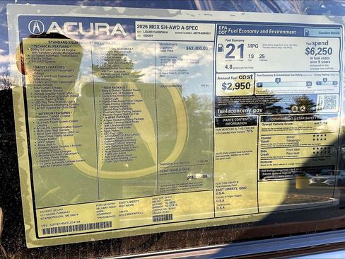 New 2026 Acura MDX A-Spec image 14