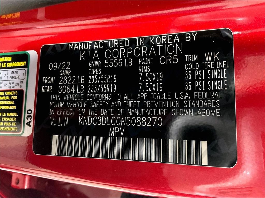 Used 2022 Kia EV6 Wind w/ Wind Technology Package AWD/4WD image 36
