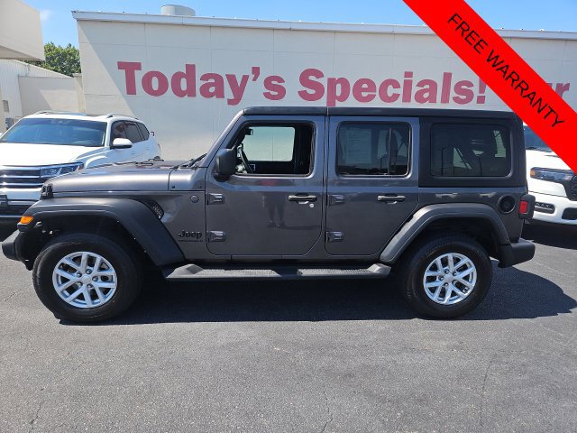 Certified 2023 Jeep Wrangler Unlimited Sport AWD/4WD image 1