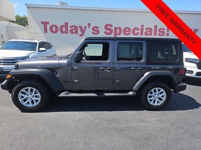 Certified 2023 Jeep Wrangler Unlimited Sport