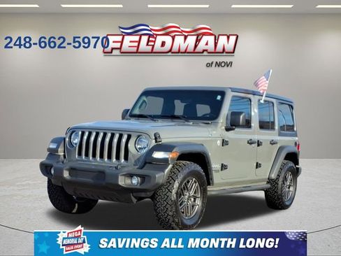 Used 2021 Jeep Wrangler Unlimited Sport AWD/4WD image 1