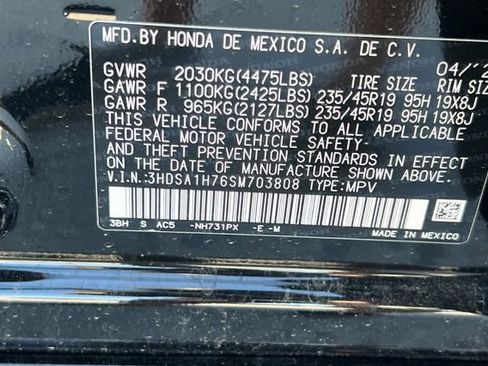 Certified 2025 Acura ADX A-Spec FWD image 35