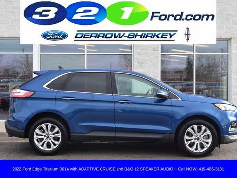 Used 2022 Ford Edge Titanium w/ Equipment Group 301A AWD/4WD image 3