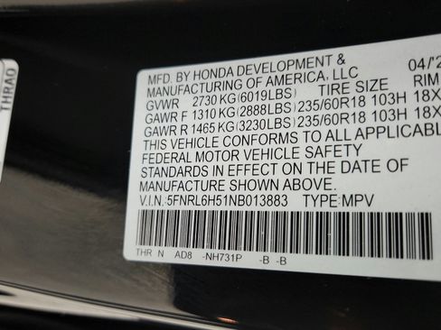 Used 2022 Honda Odyssey EX image 20