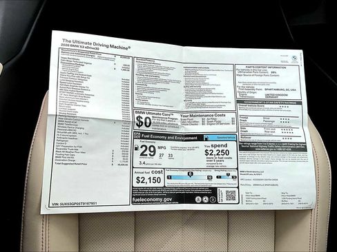 New 2026 BMW X3 xDrive30 w/ Convenience Package image 18