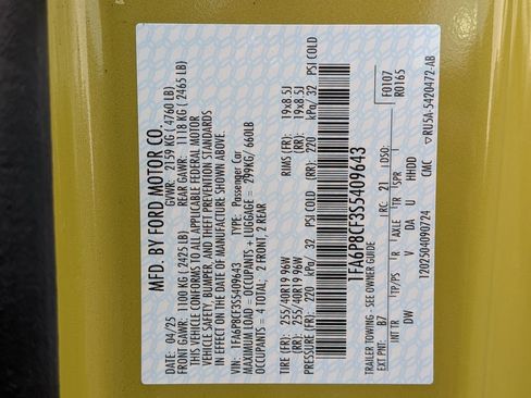 Used 2025 Ford Mustang GT RWD image 22