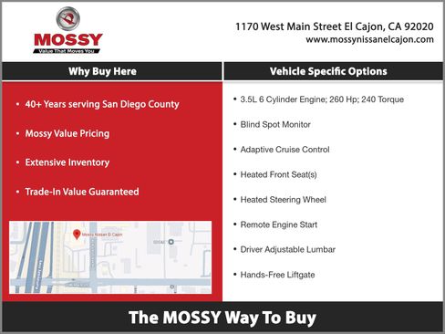 Certified 2024 Nissan Murano Platinum w/ Cargo Package image 3