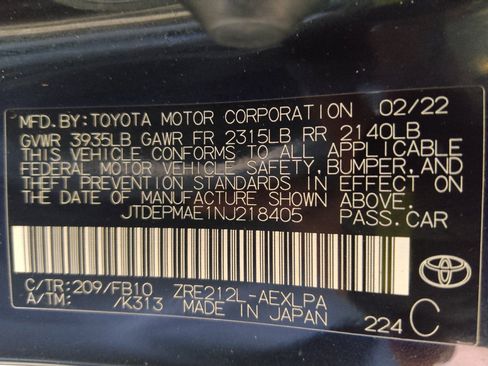 Used 2022 Toyota Corolla LE FWD image 33