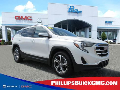 Used 2021 GMC Terrain SLT w/ Infotainment Package II image 1
