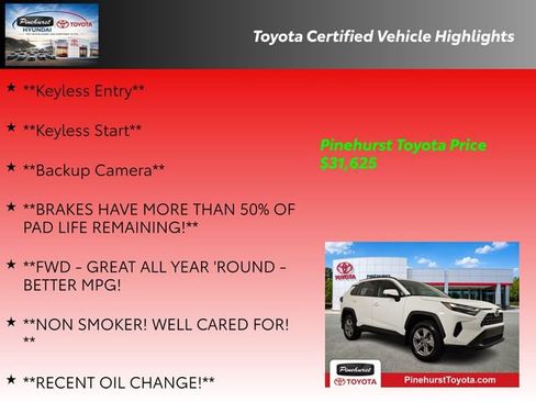 Certified 2025 Toyota RAV4 XLE w/ Convenience Package FWD image 36