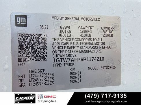 Used 2023 GMC Savana 2500 w/ Driver Convenience Package RWD image 30