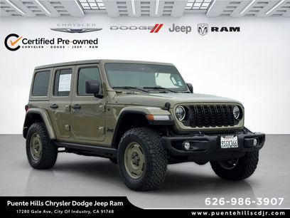 Certified 2025 Jeep Wrangler Unlimited Sport S 4xe
