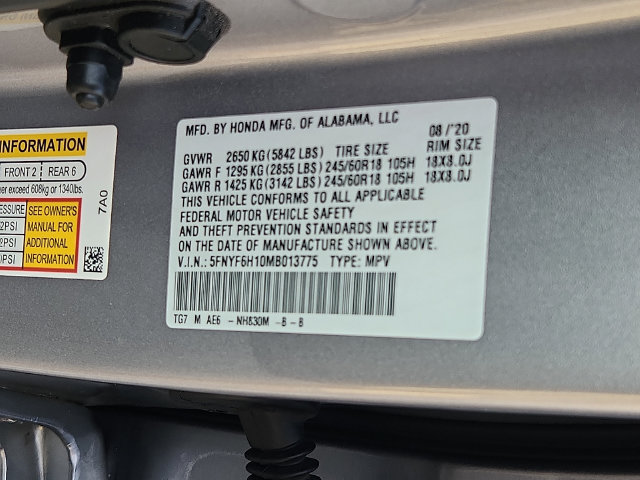 Used 2021 Honda Pilot LX image 26